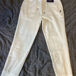 Polo by Ralph Lauren Men's White Sweatpants Size L